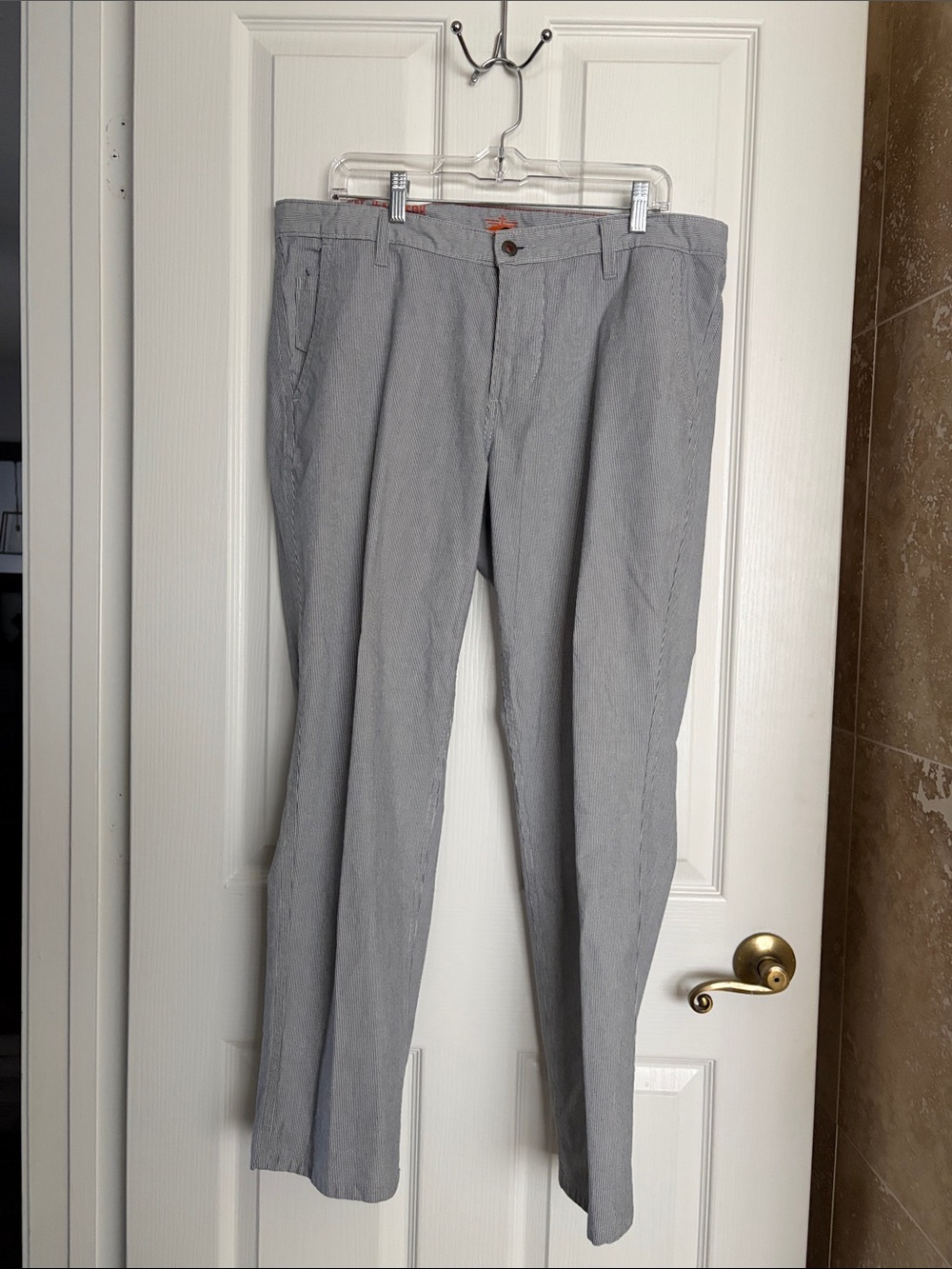 Dockers Light blue and white striped Men’s Chinos